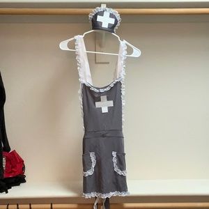 Sexy nurse costume with “hat”